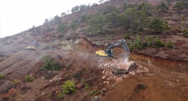 Kütahya'da Tavşanlı Tunçbilek Barajı'nın yapım çalışması başladı