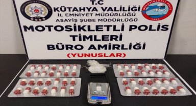 Kütahya'da uyuşturucu operasyonunda 2 şüpheli yakalandı