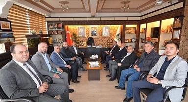 MEHMET ZEYBEK’TEN BAŞKAN DR. MUSTAFA ÇÖL’E ZİYARET