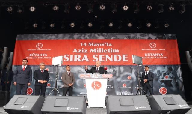 MHP Genel Başkanı Devlet Bahçeli, Kütahya'da konuştu: (1)