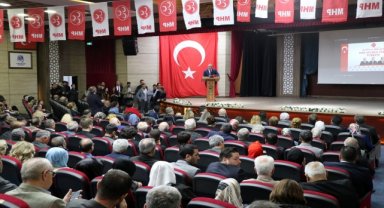 MHP Grup Başkanvekili Akçay, partisinin milletvekili aday tanıtım toplantısında konuştu: