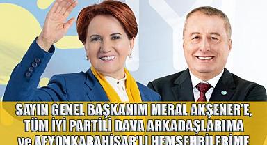 Milletvekili Adaylığı konuşma ve basın bildirisi 