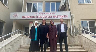 Sağlık Kurum ve Kuruluşlarına Ziyaretler Devam Ediyor