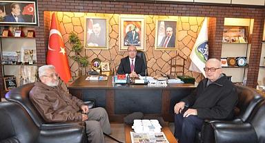 SANDIKLININ DUAYENLERİNDEN BAŞKAN DR. MUSTAFA ÇÖL'E ZİYARET