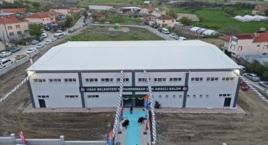 Uşak Belediyesince yapılan "Muharremşah Çok Amaçlı Salon" açıldı