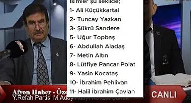 Yeniden Refah Partisinde skandal hata!..