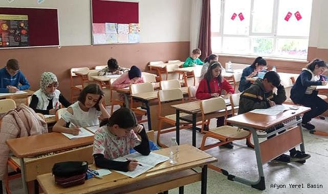7. ÖDÜLLÜ KİTAP OKUMA YARIŞMASININ SINAVI YAPILDI
