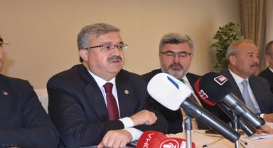 Afyonkarahisar'da Cumhur İttifakı il teşkilatları basın toplantısı düzenledi