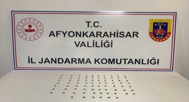 Afyonkarahisar'da tarihi eser kaçakçılığı operasyonunda 1 kişi gözaltına alındı