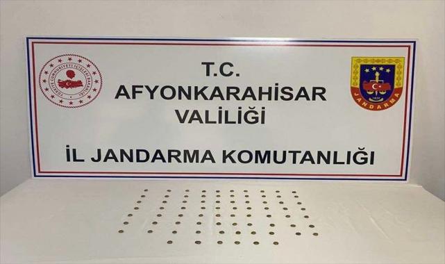Afyonkarahisar'da tarihi eser kaçakçılığı operasyonunda 1 kişi gözaltına alındı