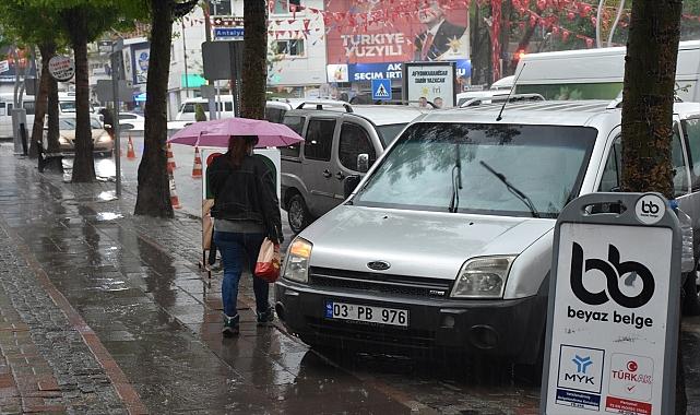 Afyonkarahisar'da sağanak etkili oldu