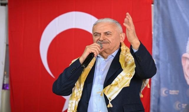 AK Parti Genel Başkanvekili Binali Yıldırım, Ödemiş'te konuştu: