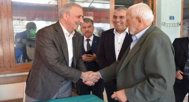 AK Parti Milletvekili Adayı Mete, seçim çalışmalarını Ula'da sürdürdü