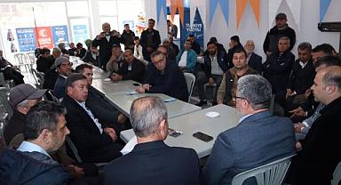 Ali Özkaya seçim çalışmalarına yoğun şekilde devam ediyor