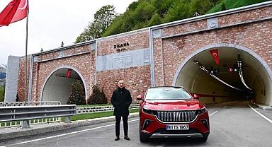 Avrupa'nın en büyüğü “Zigana Tüneli”nin Mermerleri İscehisar’lı Firmadan