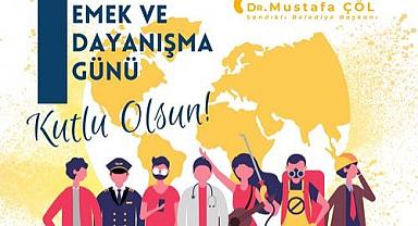 BAŞKAN DR. MUSTAFA ÇÖL’DEN 1 MAYIS MESAJI