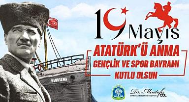 BAŞKAN DR. MUSTAFA ÇÖL’DEN 19 MAYIS ATATÜRK’Ü ANMA GENÇLİK VE SPOR BAYRAMI MESAJI