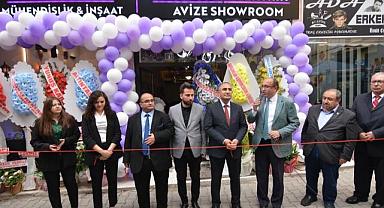 BAŞKAN DR. MUSTAFA ÇÖL İŞ YERİ AÇILIŞINA KATILDI