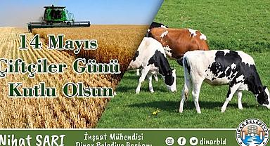Belediye Başkanı Nihat Sarı, çiftçilerimizin gününü kutladı