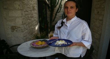 Beste şef, hazırladığı tatlıyla depremzedelere "umut" olmak istiyor
