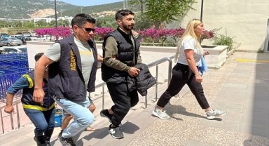 Bodrum'daki cinayete ilişkin adliyeye sevk edilen 3 şüpheliden 1'i tutuklandı