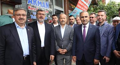 Cumhur ittifakı milletvekilleri esnaf ziyaretine çıktı