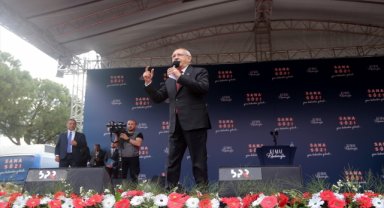 Cumhurbaşkanı adayı ve CHP Genel Başkanı Kılıçdaroğlu, Muğla mitinginde konuştu: (1)