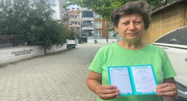 Dalaman'da otomobilin çarptığı yavru köpek telef oldu