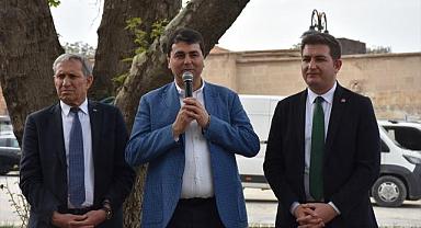 Demokrat Parti Genel Başkanı Gültekin Uysal, Afyonkarahisar'da