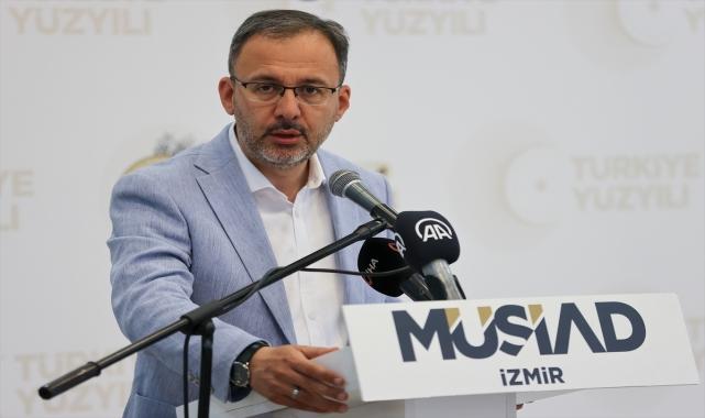 Gençlik ve Spor Bakanı Kasapoğlu İzmir'de iş insanlarıyla buluştu: