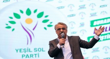 HDP Eş Genel Başkanı Sancar, Yeşil Sol Parti'nin İzmir mitinginde konuştu: