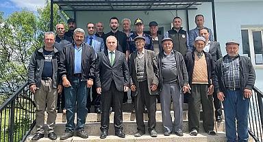 KAYMAKAM KEMAL DURU KÖYLERDE VATANDAŞLARLA BİR ARAYA GELDİ
