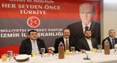 MHP Genel Sekreter Yardımcısı Osmanağaoğlu, basın toplantısında konuştu: