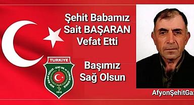 Şehit Babası Vefat Etti