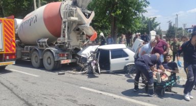 Söke'deki trafik kazasında 2 kişi yaralandı