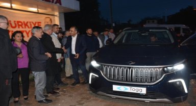 Türkiye'nin yerli otomobili Togg, İscehisar'da tanıtıldı