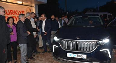 Türkiye'nin yerli otomobili Togg, İscehisar'da tanıtıldı