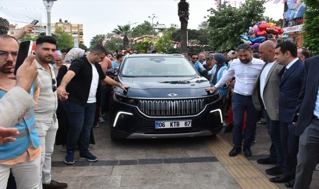 Yerli otomobil Togg Aydın'da tanıtıldı