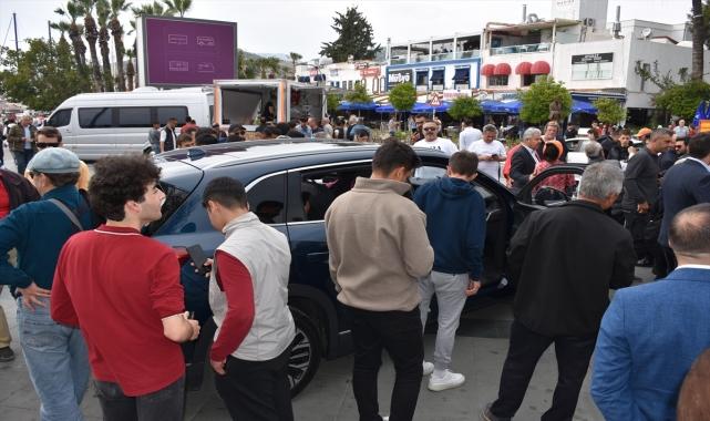 Yerli otomobil Togg, Bodrum'da vatandaşlara tanıtıldı