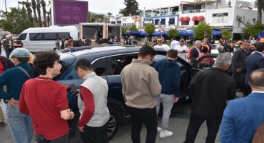 Yerli otomobil Togg, Bodrum'da vatandaşlara tanıtıldı