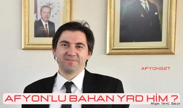 AFYON’LU BAKAN YRD KİM ?