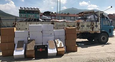 Afyonkarahisar'da 500 bin makaron ele geçirildi
