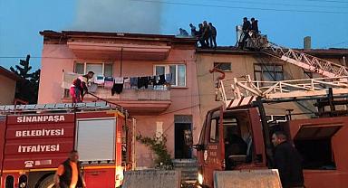 Afyonkarahisar'da ev yangını