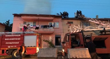 Afyonkarahisar'da ev yangını