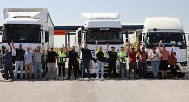 Afyonkarahisar'dan Deprem Bölgesine 8 Tır Yardım