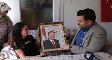 AK Parti'li İnan'dan, "AK Parti'yi destekleyici" sözleri nedeniyle tepki gören gence ziyaret
