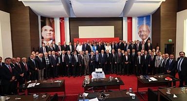 Ankarada 81 il başkanı genel Başkan Kemal Kılıçdaroğlu ile buluştu.