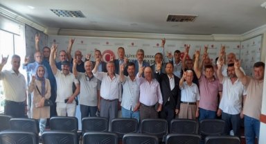 Aydın'da 15 kişi, MHP'ye üye oldu