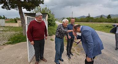 BAŞKAN DR. MUSTAFA ÇÖL GEÇMİŞ OLSUN ZİYARETLERİNE DEVAM EDİYOR