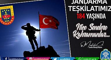 BAŞKAN DR. MUSTAFA ÇÖL JANDARMA TEŞKİLATININ 184. KURULUŞ YIL DÖNÜMÜNÜ KUTLADI